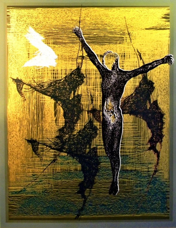 Krisztuskereszt az erdőn