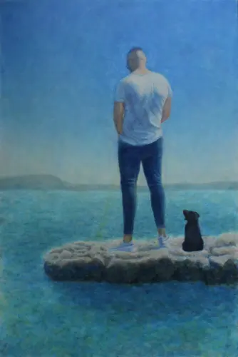 Vándor a ködtenger fölött (Caspar David Friedrich)