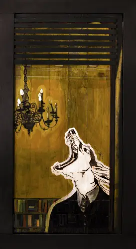 Keserves vonyítás a palotanegyedben